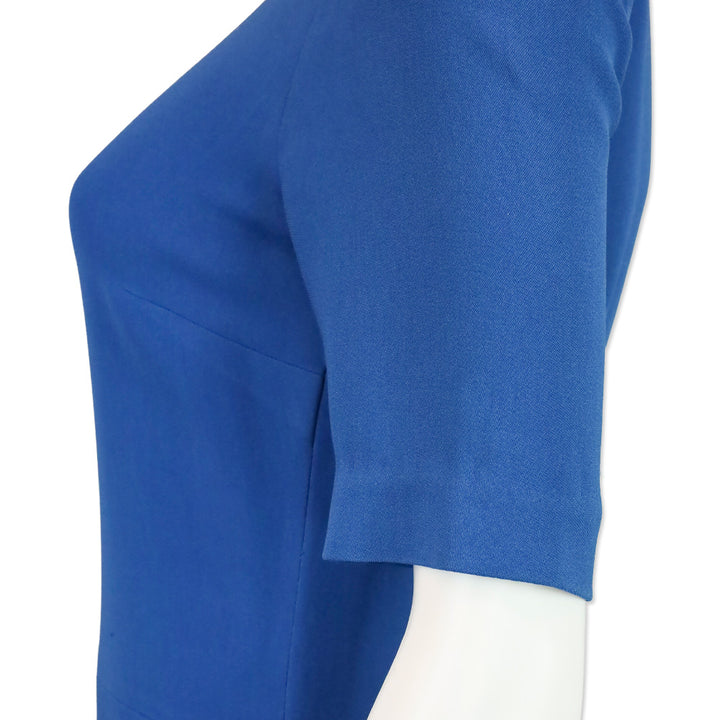 Stella McCartney Blue Handkerchief Hem Blue Dress