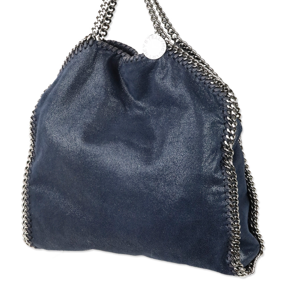 Stella McCartney Blue Shimmer Falabella Tote
