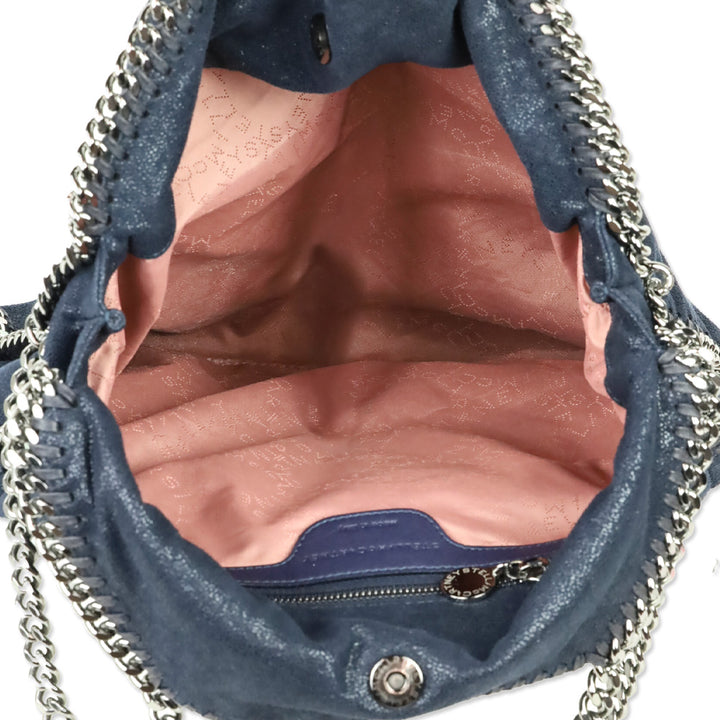 Stella McCartney Blue Shimmer Falabella Tote