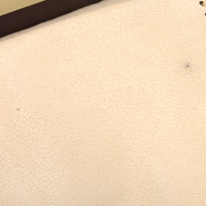Stella McCartney Cream Faux Suede Clutch