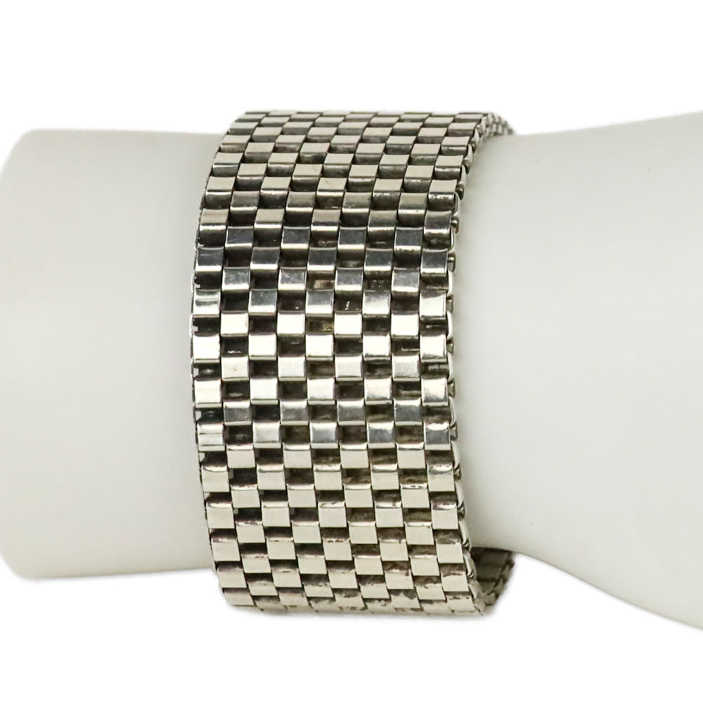 Stephen Dweck Sterling Silver Mesh Toggle Bracelet