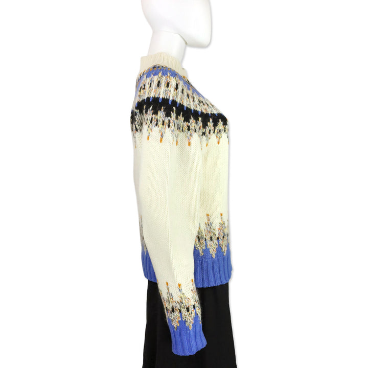 Stine Goya Justin Fair Isle Wool-Blend Knit Sweater