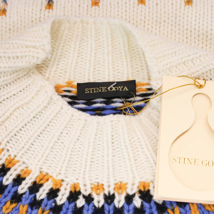 Stine Goya Justin Fair Isle Wool-Blend Knit Sweater