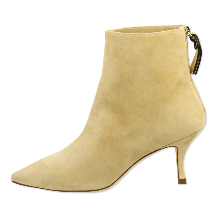 Stuart Weitzman Adobe Suede Juniper 70 Booties