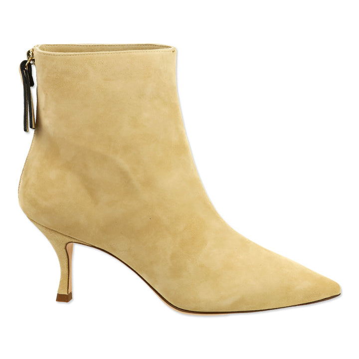 Stuart Weitzman Adobe Suede Juniper 70 Booties
