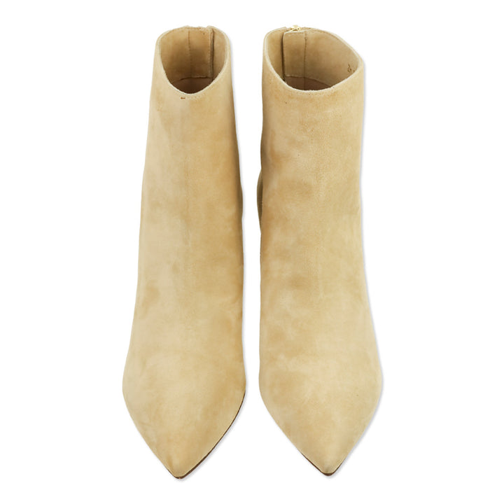 Stuart Weitzman Adobe Suede Juniper 70 Booties