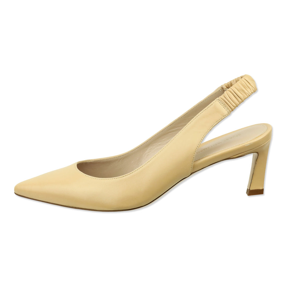 Stuart Weitzman Blush Tripoli Hayday Slingback Heels