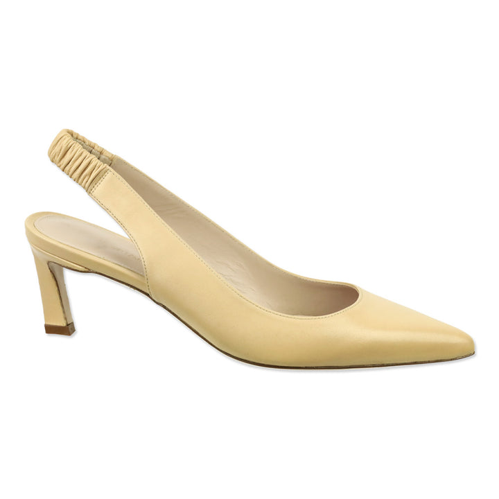 Stuart Weitzman Blush Tripoli Hayday Slingback Heels