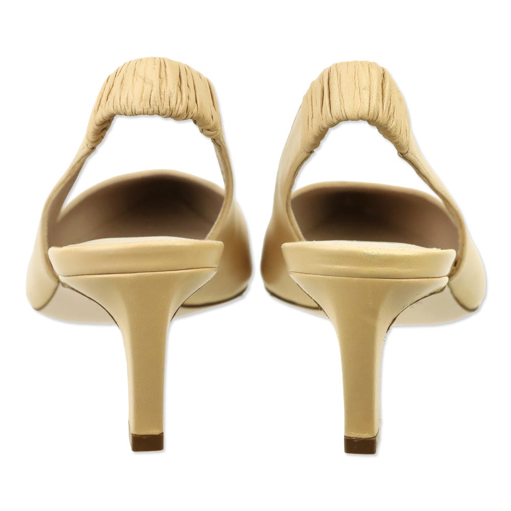 Stuart Weitzman Blush Tripoli Hayday Slingback Heels