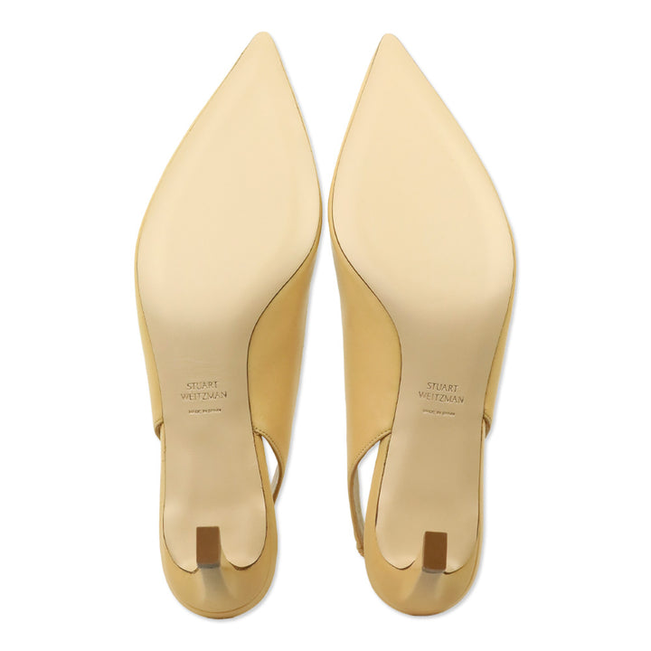 Stuart Weitzman Blush Tripoli Hayday Slingback Heels