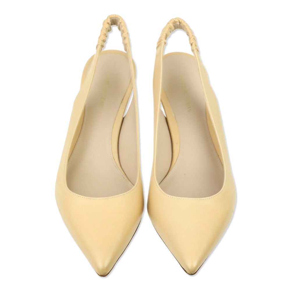Stuart Weitzman Blush Tripoli Hayday Slingback Heels