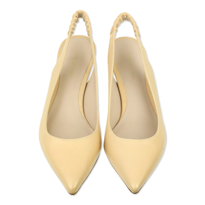 Stuart Weitzman Blush Tripoli Hayday Slingback Heels