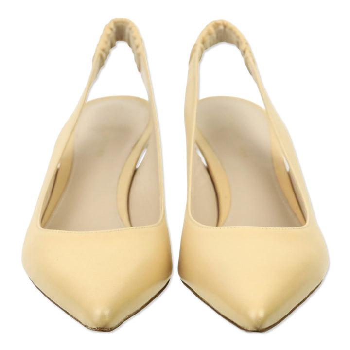 Stuart Weitzman Blush Tripoli Hayday Slingback Heels