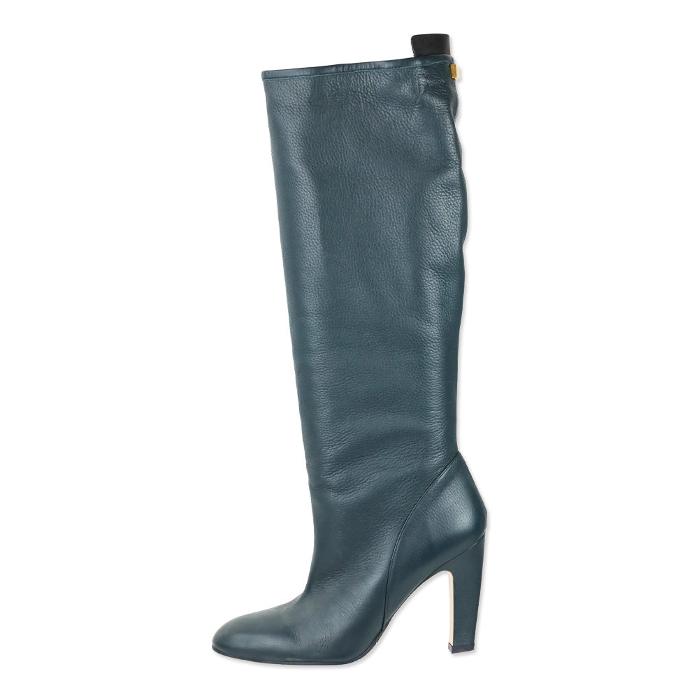 Stuart Weitzman Charlie Deep Forest Ghent Boots