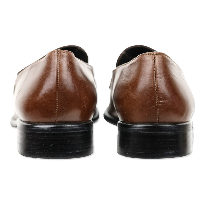 Stuart Weitzman Chestnut Calf Leather Loafer