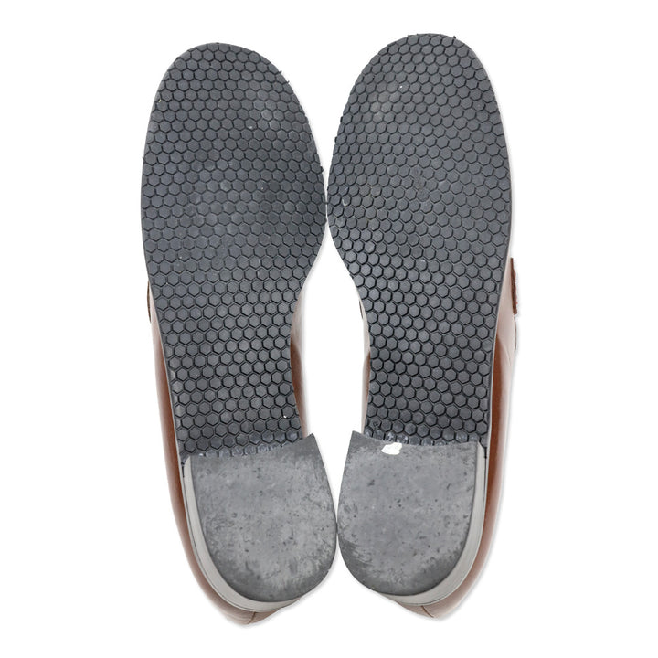 Stuart Weitzman Chestnut Calf Leather Loafer