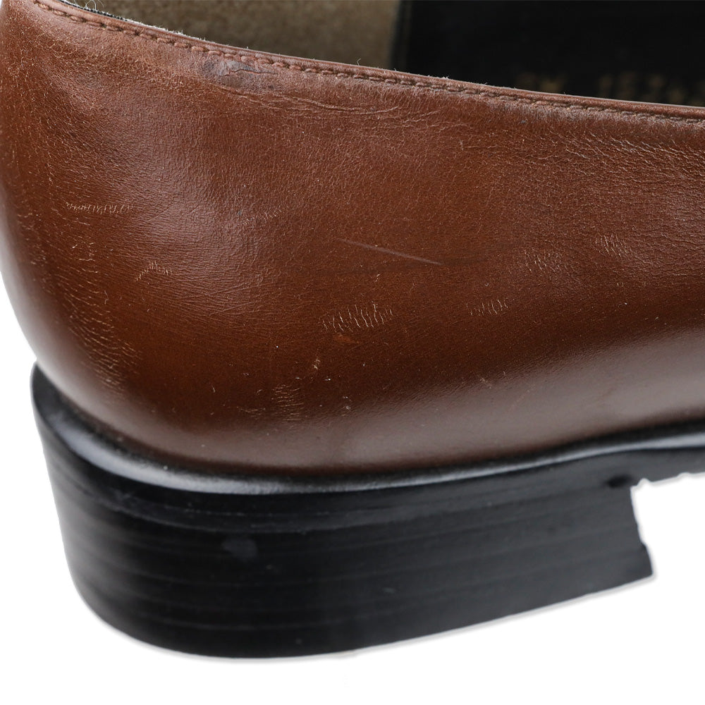 Stuart Weitzman Chestnut Calf Leather Loafer