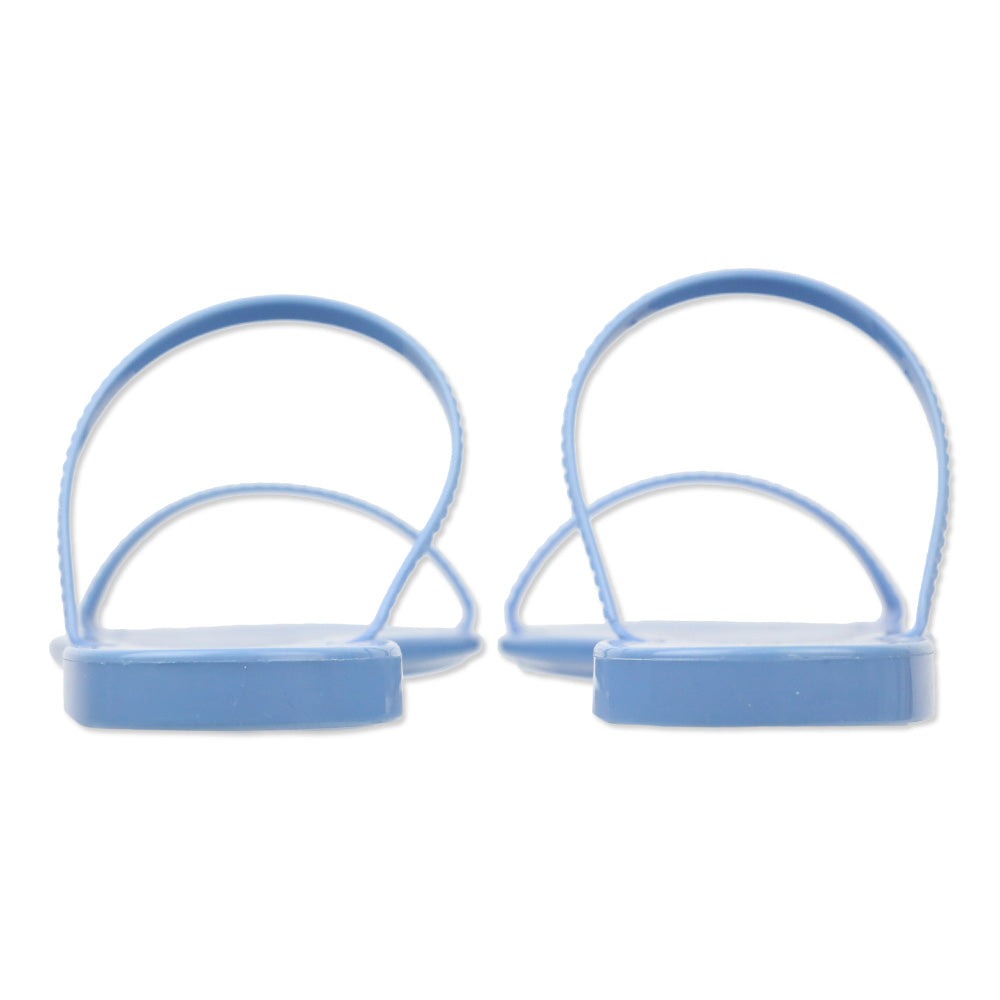 Stuart Weitzman Periwinkle Semi-Shine Rubber Sawyer Slide Sandal