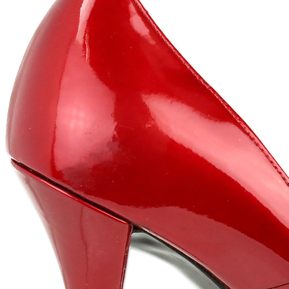 Stuart Weitzman Red Quasar Patent Leather Fever Pumps