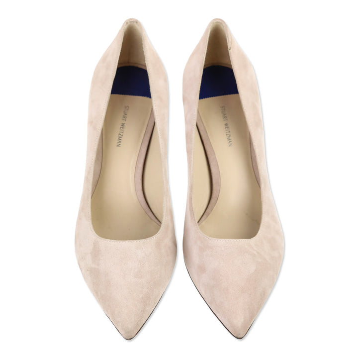 Stuart Weitzman Tippi 70 Dolce Combo Suede Pump