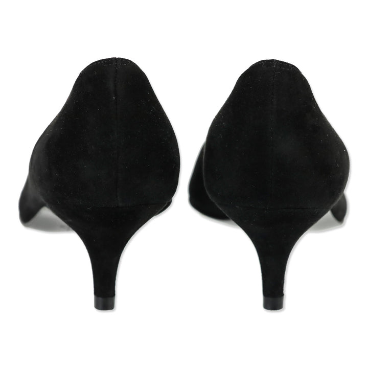 Stuart Wietzman Black Suede Pump