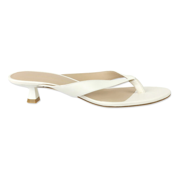 Stuart Weitzman Cream Rio Sleek Sandal 35