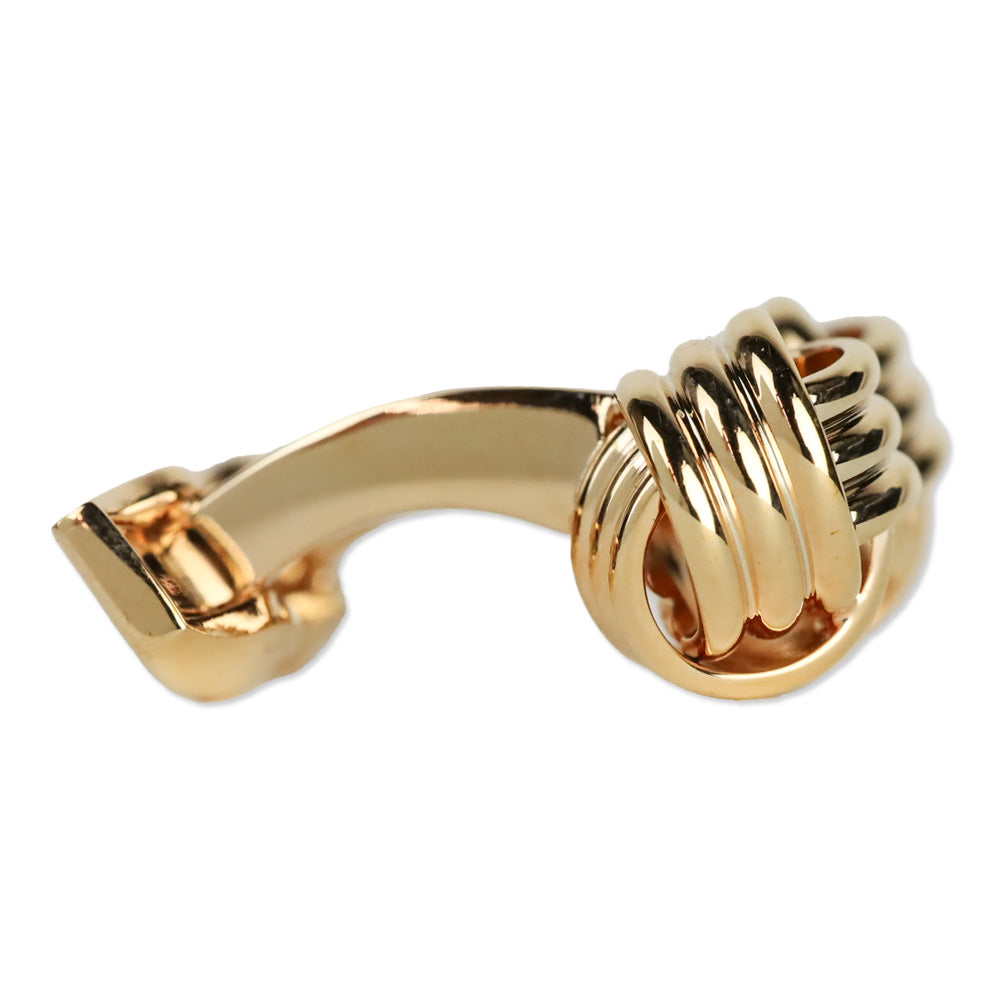 Tateossian Rose Gold Cable Knot Cufflinks