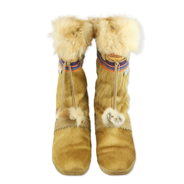 Tecnica Camel Fur Skandia Apres Ski Winter Boots
