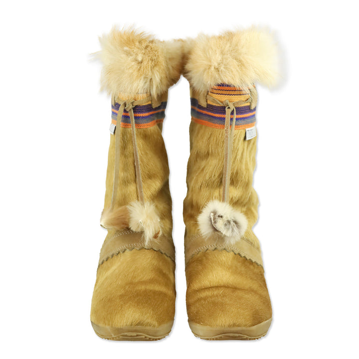 Tecnica Camel Fur Skandia Apres Ski Winter Boots