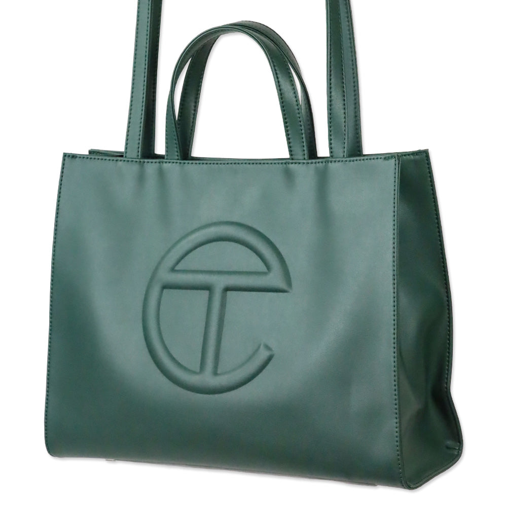 Telfar Dark Olive Medium Shopping Bag