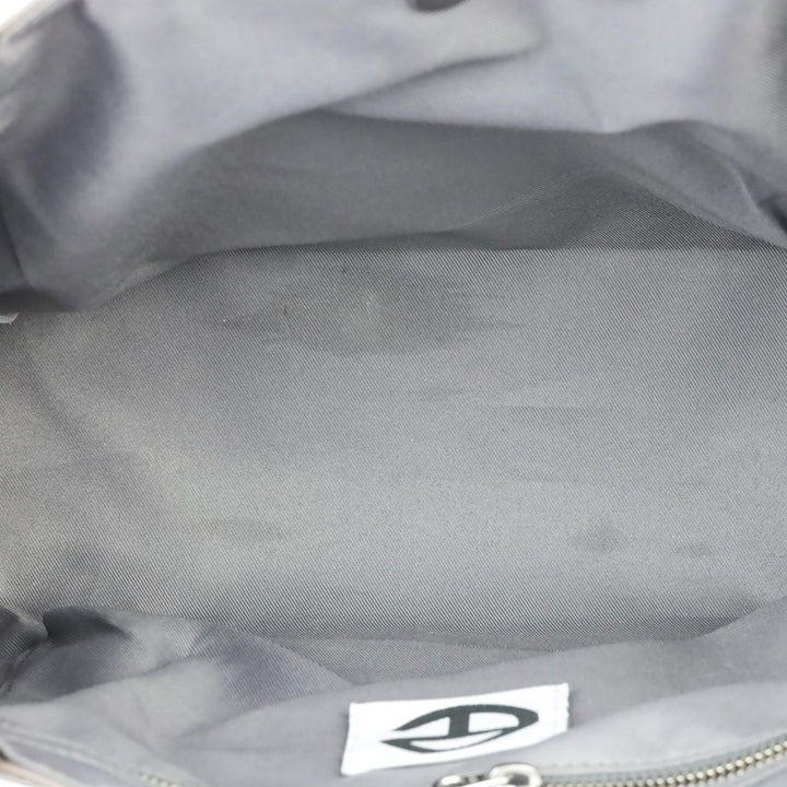 Telfar Gray Leather Medium Shopping Tote Bag
