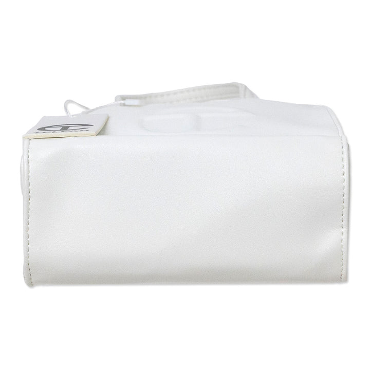 Telfar White Small Shopping Tote