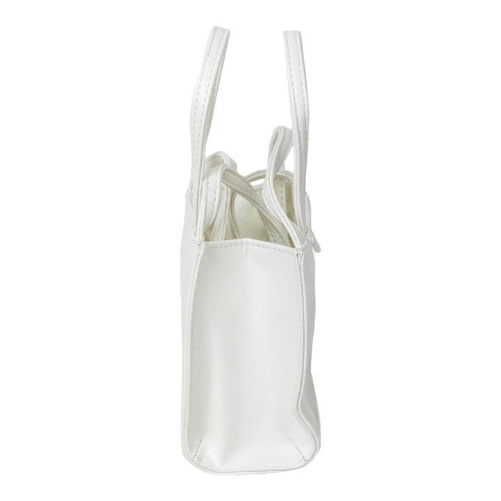 Telfar White Small Shopping Tote