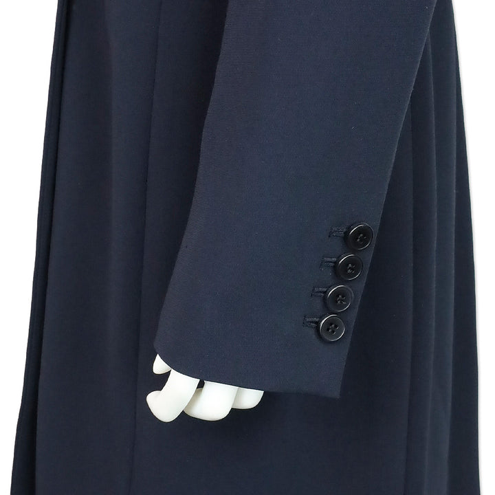 Theory Deep Navy Admiral Crepe Double-Breasted Blazer Dress