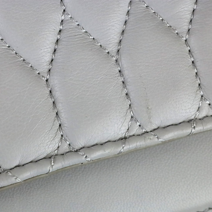 Theyskens' Theory Grey Sara ACAP Quilted Handbag