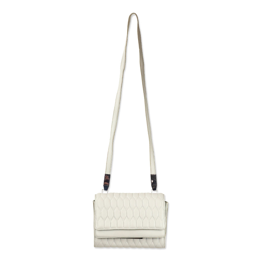 Theyskens' Theory Grey Sara ACAP Quilted Handbag