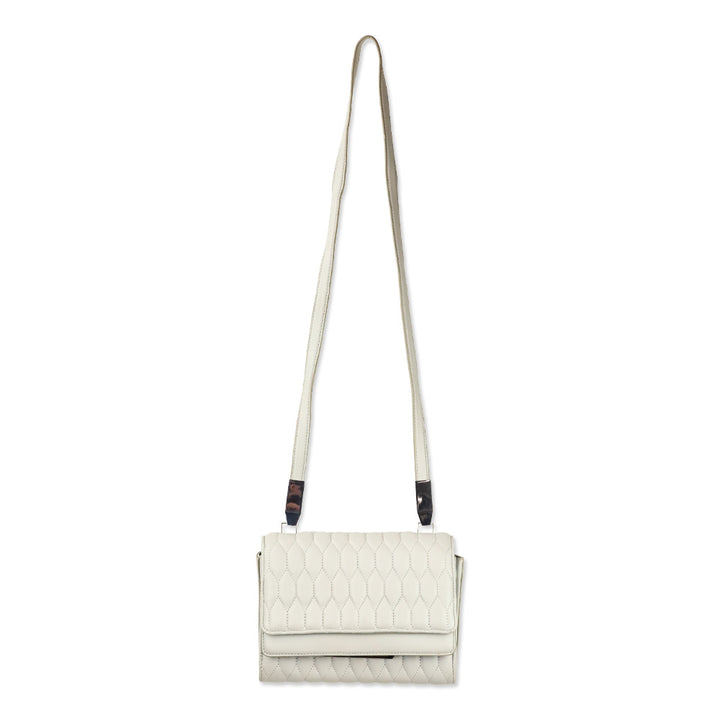 Theyskens' Theory Grey Sara ACAP Quilted Handbag