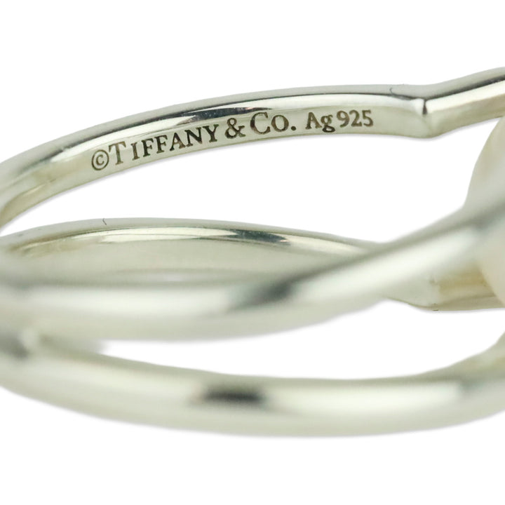 Tiffany HardWear Freshwater Pearl Ring in Sterling Silver