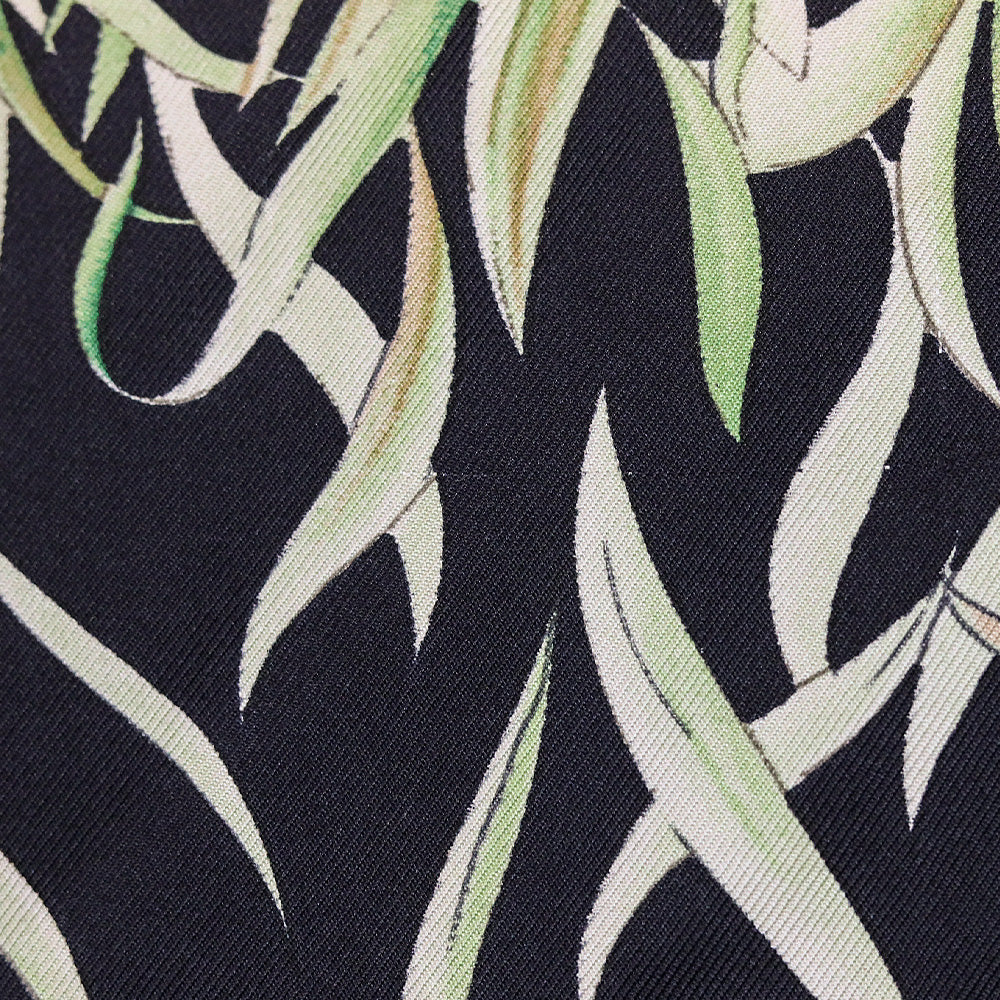 Tiffany & Co. Black Butterfly Print Silk Scarf