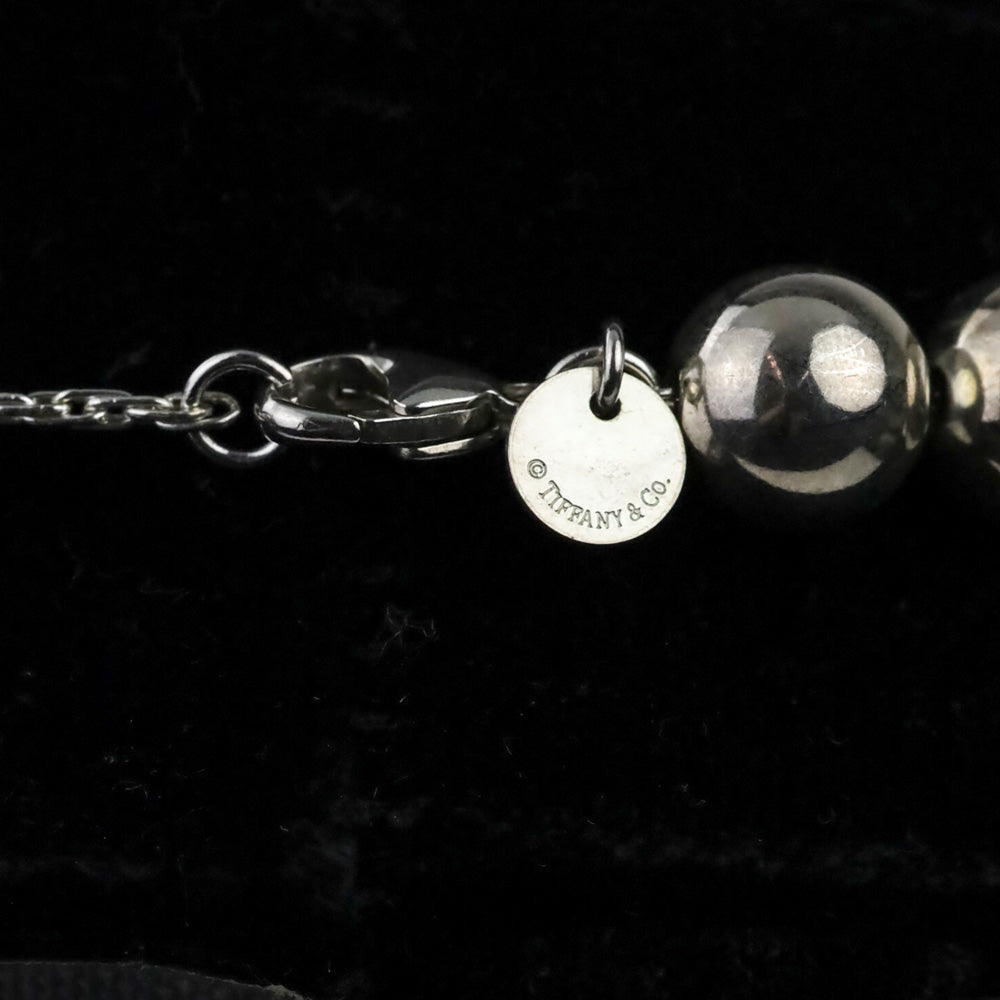 Tiffany & Co. HardWear Sterling Silver 8 MM Bead Ball Necklace