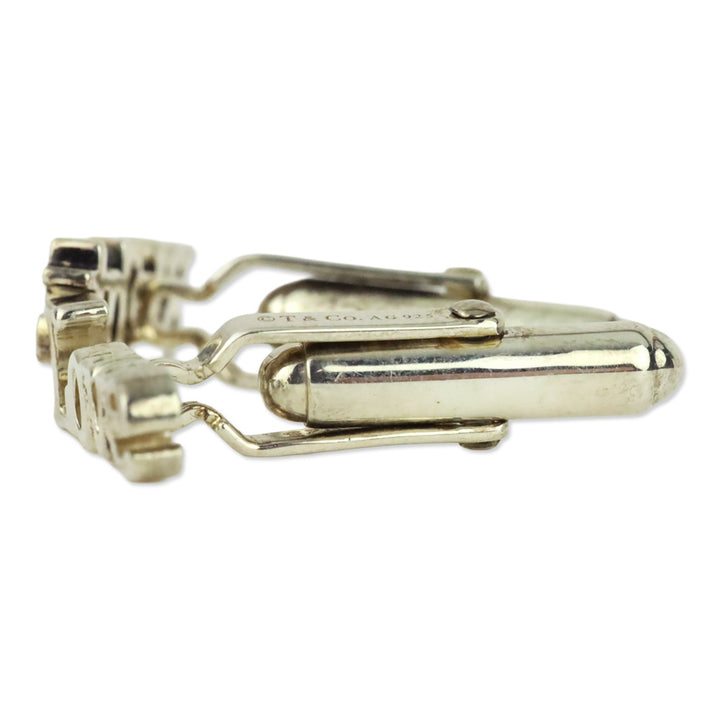Tiffany & Co. Right Love 'A.B.D.' 925 Cufflinks