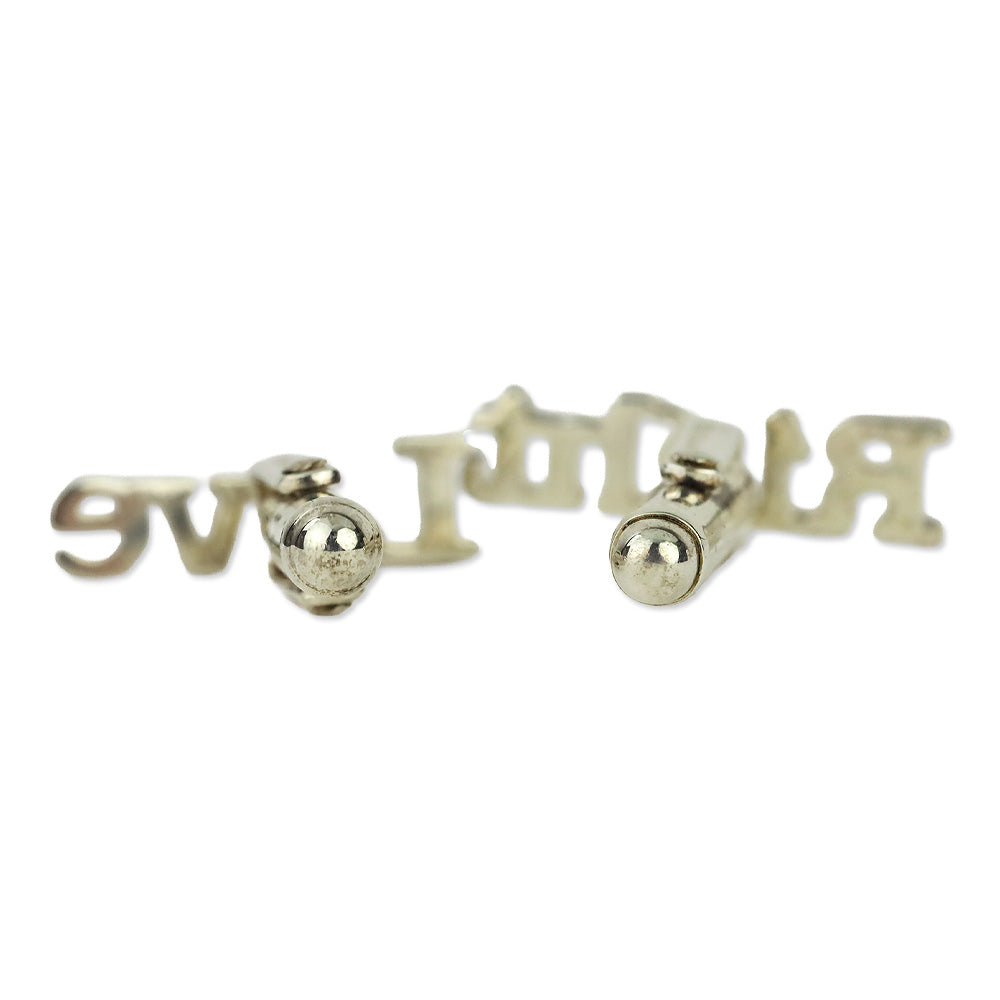 Tiffany & Co. Right Love 'A.B.D.' 925 Cufflinks