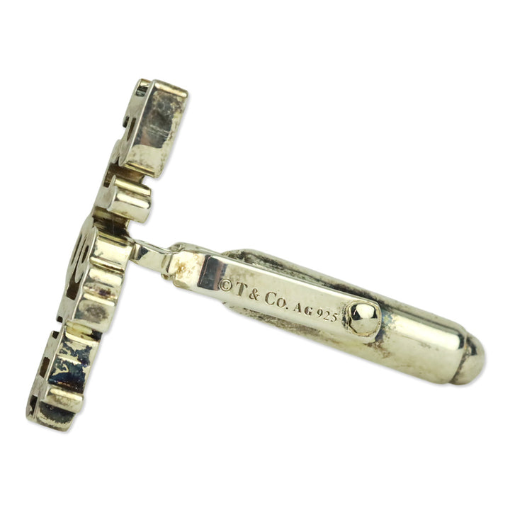 Tiffany & Co. Right Love 'A.B.D.' 925 Cufflinks