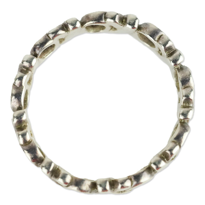 Tiffany & Co. Sterling Silver Paloma Picasso XOXO Band Ring