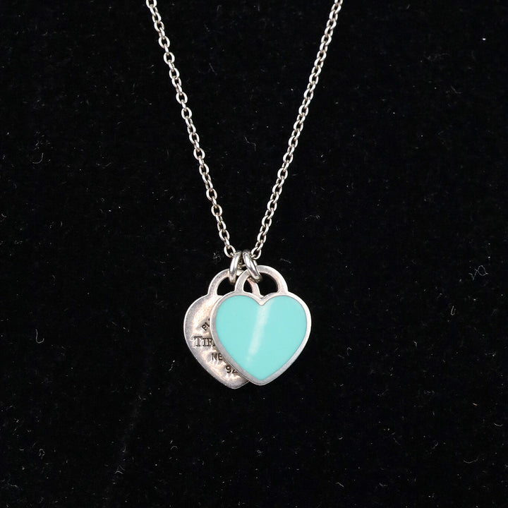 Tiffany & Co. Tiffany Blue® Double Heart Tag Pendant