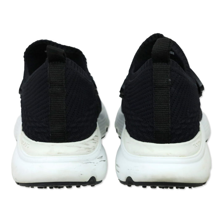 Tod's Black Technical Fabric Chain Low-Top Kate Sneakers