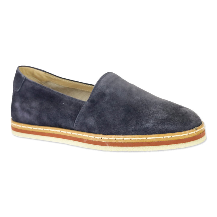 Tod's Blue Suede Espadrilles