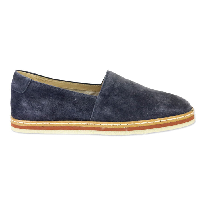 Tod's Blue Suede Espadrilles