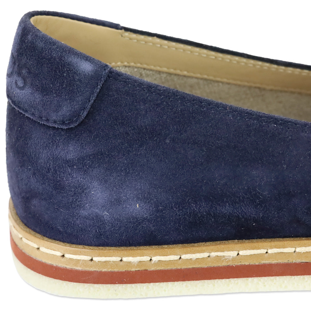 Tod's Blue Suede Espadrilles