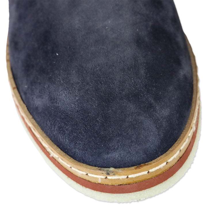 Tod's Blue Suede Espadrilles